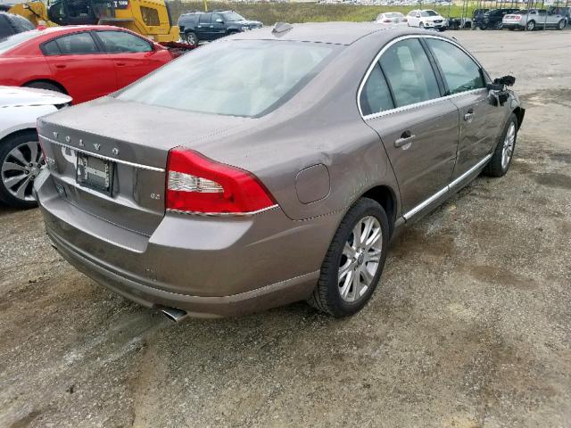 YV1982AS2A1129178 - 2010 VOLVO S80 3.2 BROWN photo 4