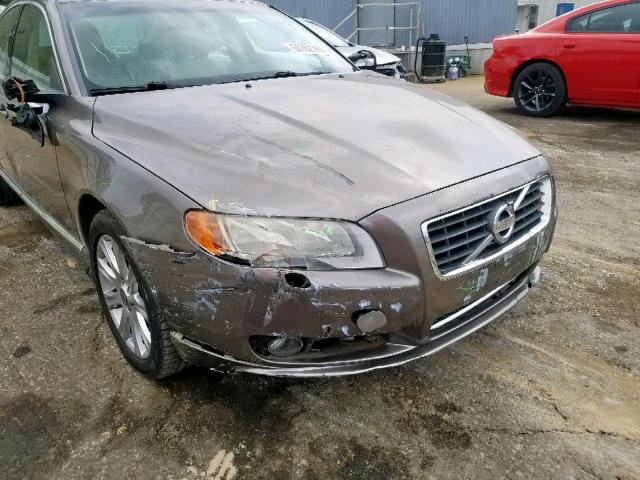 YV1982AS2A1129178 - 2010 VOLVO S80 3.2 BROWN photo 9