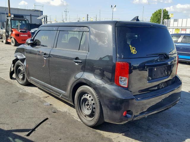 JTLZE4FEXDJ048502 - 2013 TOYOTA SCION XB შავი ფოტო 3