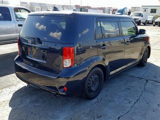 JTLZE4FEXDJ048502 - 2013 TOYOTA SCION XB შავი ფოტო 4