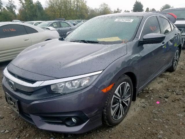 2HGFC1F34GH642821 - 2016 HONDA CIVIC EX GRAY photo 2