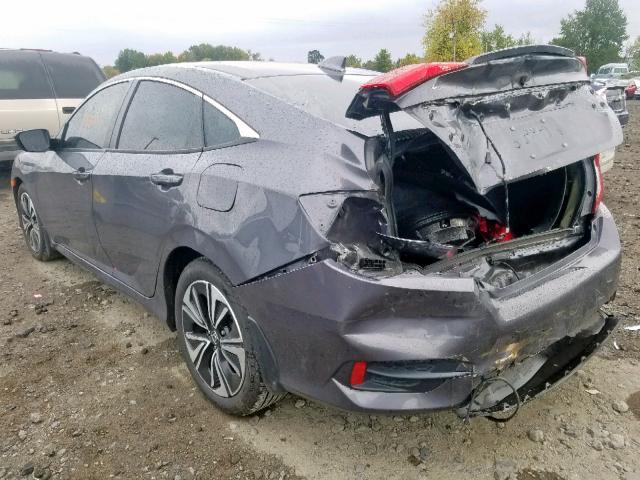 2HGFC1F34GH642821 - 2016 HONDA CIVIC EX GRAY photo 3