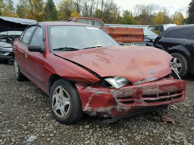 1G1JF524117362260 - 2001 CHEVROLET CAVALIER L BURGUNDY photo 1