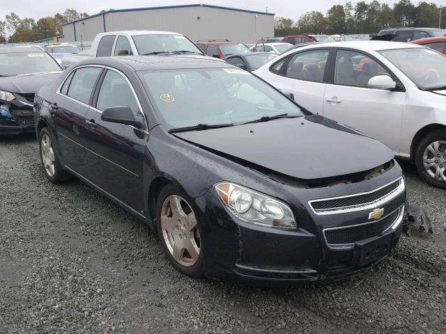 1G1ZJ57779F258667 - 2009 CHEVROLET MALIBU 2LT BLACK photo 1