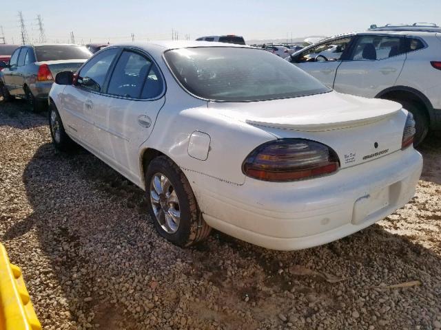 1G2WJ52K9YF274796 - 2000 PONTIAC GRAND PRIX WHITE photo 3
