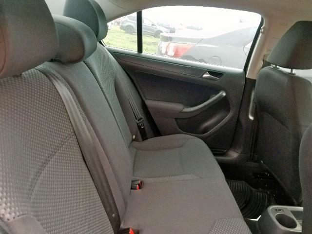 3VW2K7AJ3CM351860 - 2012 VOLKSWAGEN JETTA BASE GRAY photo 6