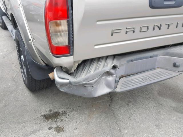 1N6ED27T03C450026 - 2003 NISSAN FRONTIER C BROWN photo 9