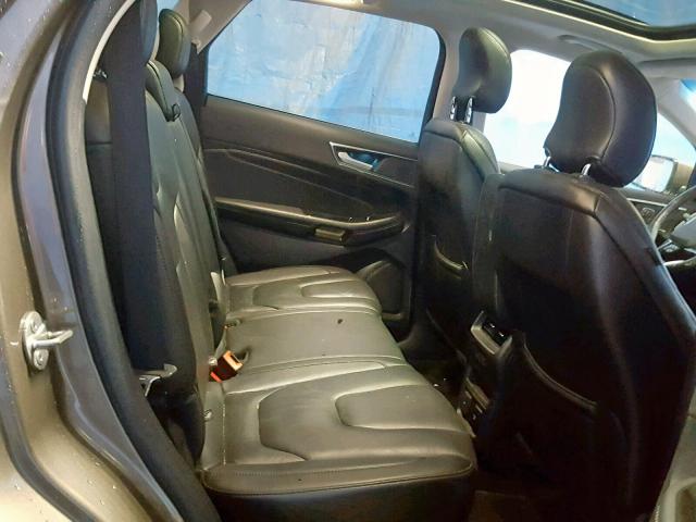 2FMPK3K97KBB53834 - 2019 FORD EDGE TITAN GRAY photo 6