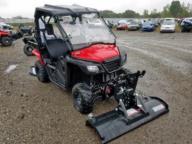 1HFVE0363J4304804 - 2018 HONDA SXS500 M RED photo 1