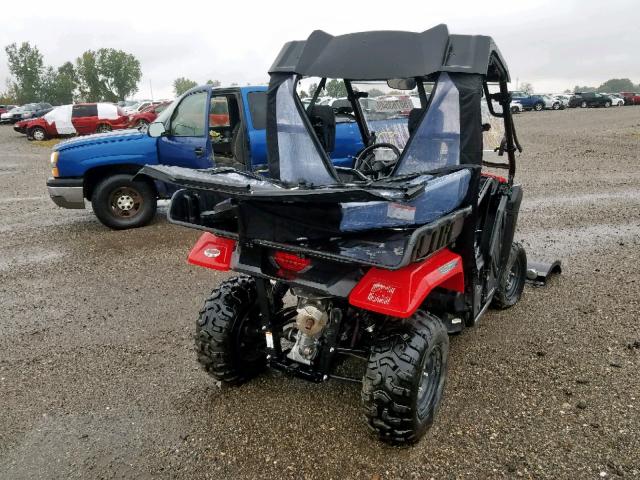 1HFVE0363J4304804 - 2018 HONDA SXS500 M RED photo 4