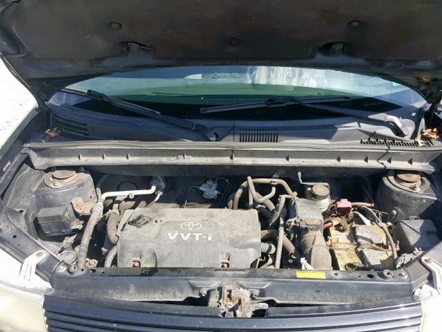 JTLKT324964067073 - 2006 TOYOTA SCION XB შავი ფოტო 7