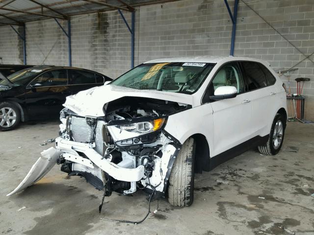 2FMPK3K90JBB93235 - 2018 FORD EDGE TITAN WHITE photo 2