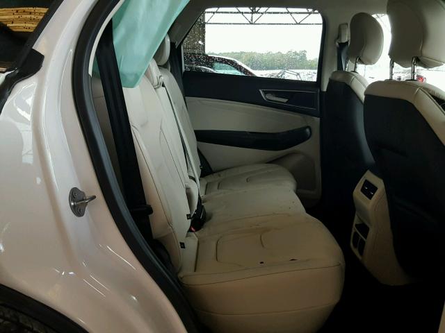 2FMPK3K90JBB93235 - 2018 FORD EDGE TITAN WHITE photo 6