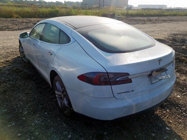 5YJSA1ACXDFP10180 - 2013 TESLA MODEL S Ağ foto 3