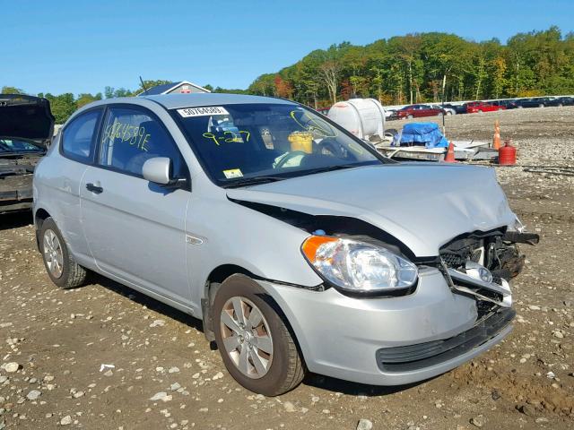 KMHCM3AC4BU207557 - 2011 HYUNDAI ACCENT GL SILVER photo 1