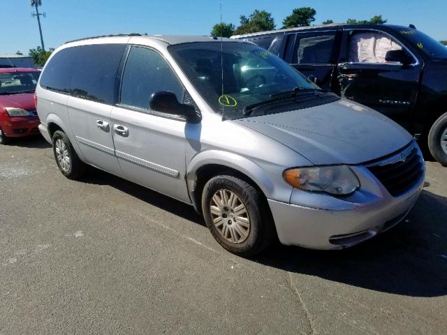 2A4GP44R77R266541 - 2007 CHRYSLER TOWN & COU SILVER photo 1