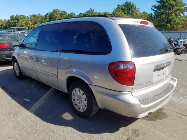 2A4GP44R77R266541 - 2007 CHRYSLER TOWN & COU SILVER photo 3