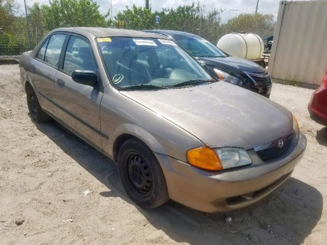 JM1BJ2228Y0287888 - 2000 MAZDA PROTEGE DX TAN photo 1