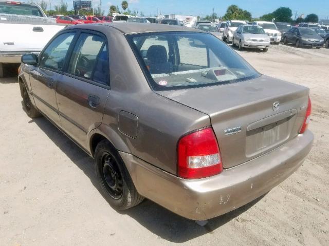 JM1BJ2228Y0287888 - 2000 MAZDA PROTEGE DX TAN photo 3