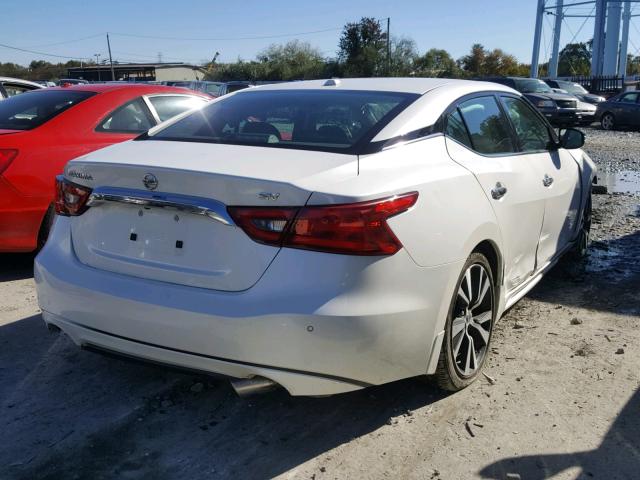 1N4AA6AP5GC442867 - 2016 NISSAN MAXIMA 3.5 WHITE photo 4