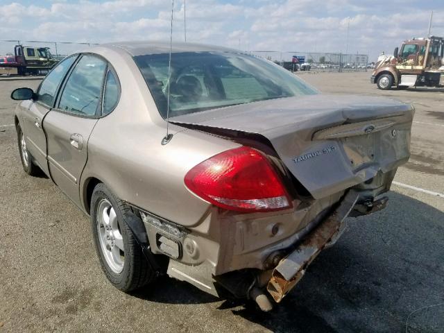 1FAFP55S14G164972 - 2004 FORD TAURUS SES BROWN photo 3