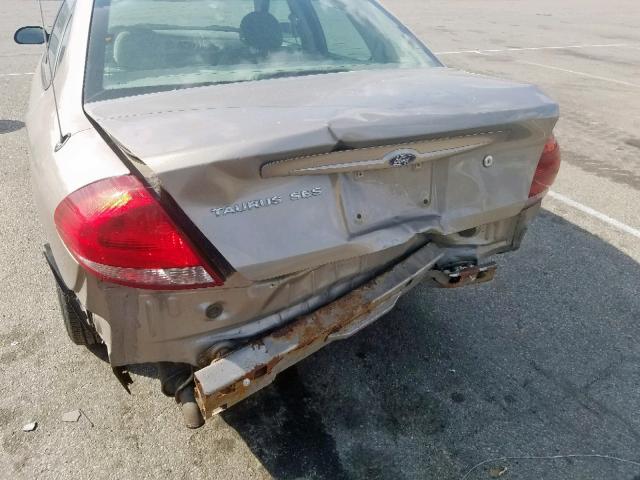 1FAFP55S14G164972 - 2004 FORD TAURUS SES BROWN photo 9