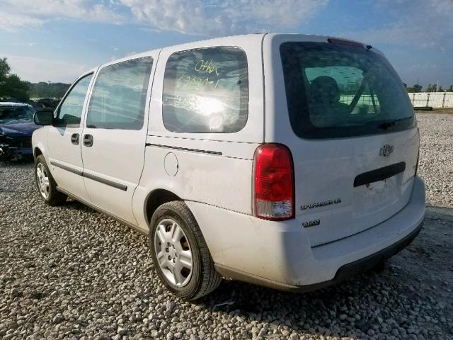 1GNDV23W88D109400 - 2008 CHEVROLET UPLANDER L WHITE photo 3