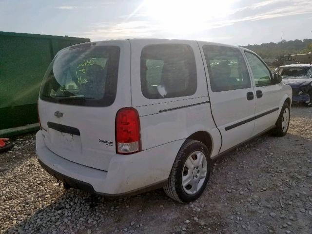 1GNDV23W88D109400 - 2008 CHEVROLET UPLANDER L WHITE photo 4