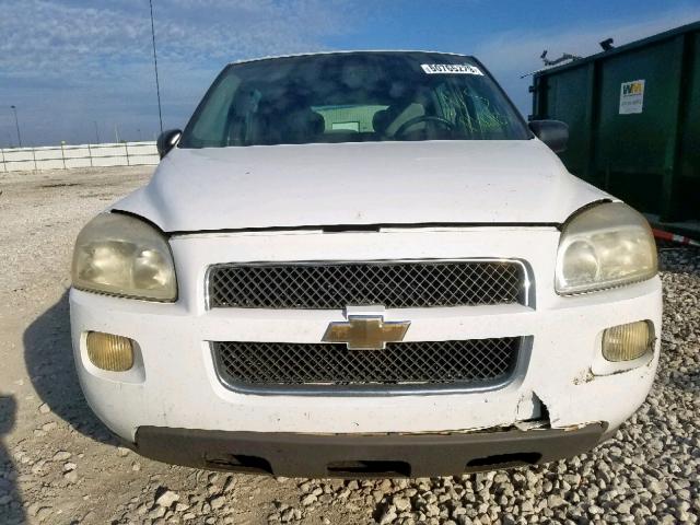 1GNDV23W88D109400 - 2008 CHEVROLET UPLANDER L WHITE photo 9