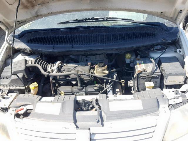 1D4GP21R57B193458 - 2007 DODGE CARAVAN C/ WHITE photo 7