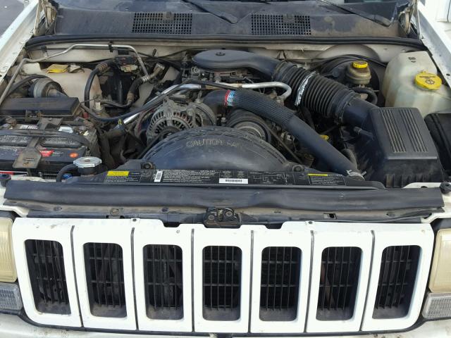 1J4EZ78Y8TC120169 - 1996 JEEP GRAND CHER WHITE photo 7