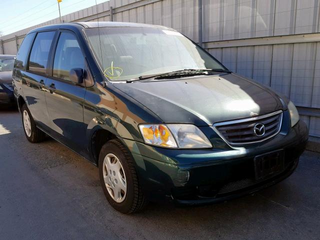 JM3LW28G1Y0145141 - 2000 MAZDA MPV WAGON GREEN photo 1