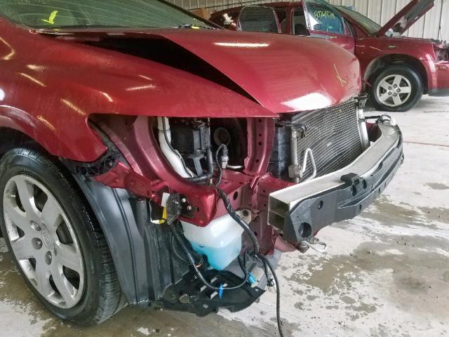 2HGFA16548H511638 - 2008 HONDA CIVIC LX RED photo 9