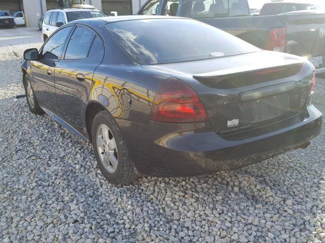 2G2WP552581188340 - 2008 PONTIAC GRAND PRIX BLACK photo 3