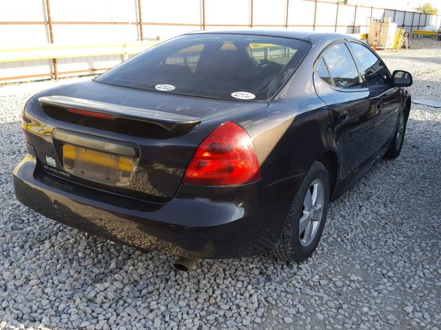 2G2WP552581188340 - 2008 PONTIAC GRAND PRIX BLACK photo 4