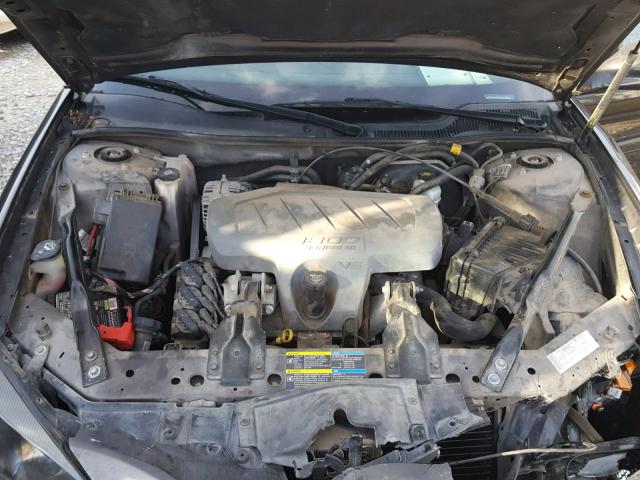 2G2WP552581188340 - 2008 PONTIAC GRAND PRIX BLACK photo 7