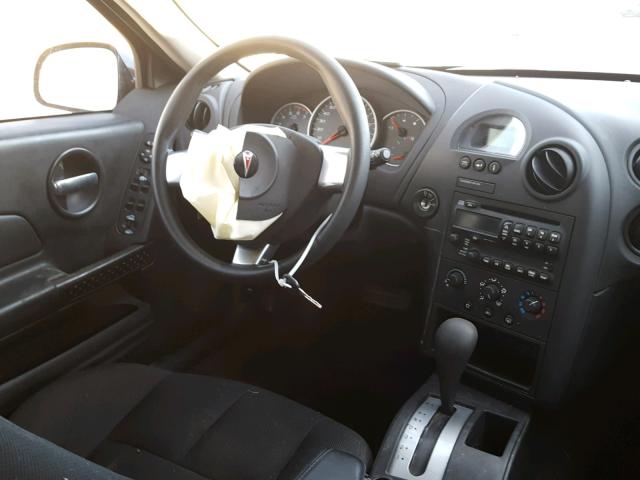 2G2WP552581188340 - 2008 PONTIAC GRAND PRIX BLACK photo 9