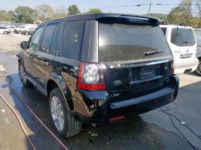 SALFT2BN2CH304385 - 2012 LAND ROVER LR2 HSE TE BLACK photo 3