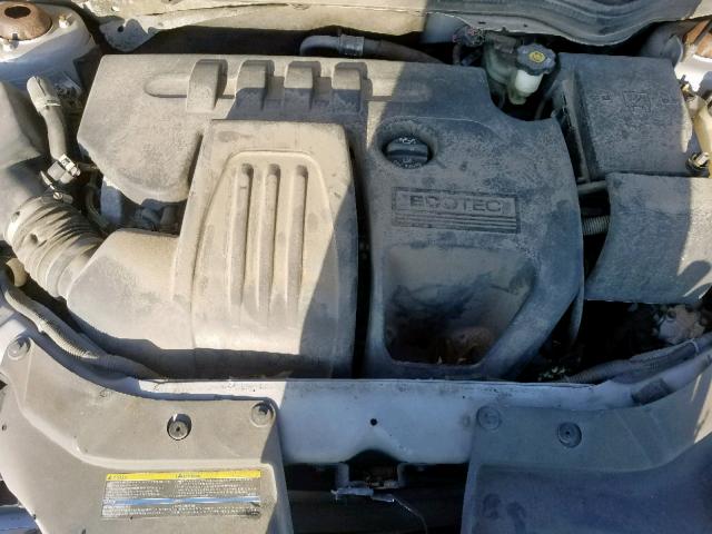 1G1AL58F787112792 - 2008 CHEVROLET COBALT LT SILVER photo 7