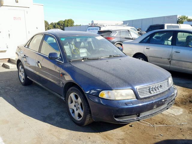 WAUDA88D9TA098915 - 1996 AUDI A4 BLUE photo 1