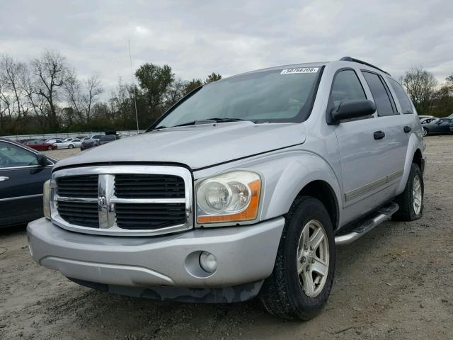 1D4HD48N75F508259 - 2005 DODGE DURANGO SL SILVER photo 2