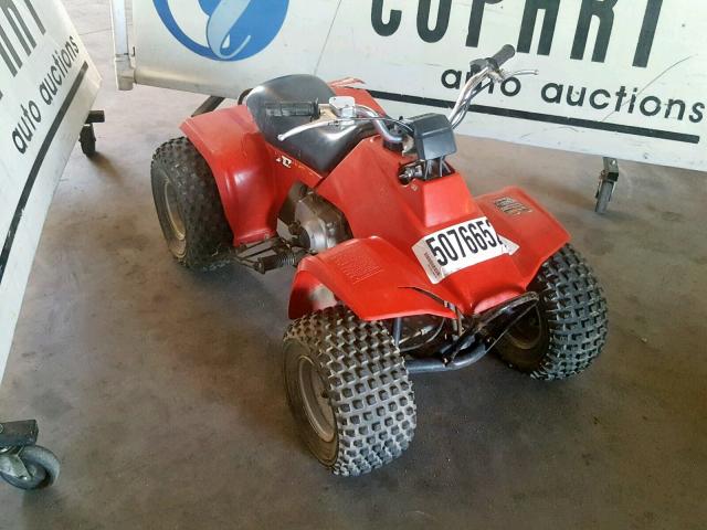 JH3TE1002GC002719 - 1986 HONDA TRX70 RED photo 1