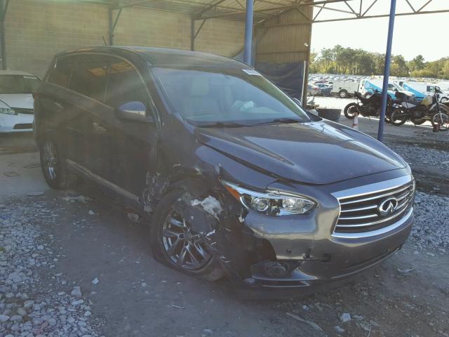 5N1AL0MN8DC335640 - 2013 INFINITI JX35 BASE SILVER photo 1