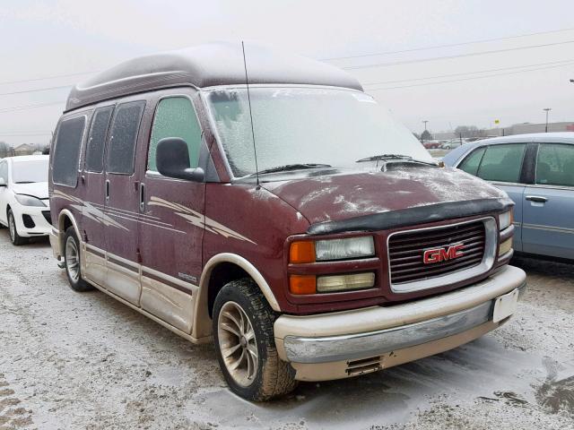 1GDFG15R521148981 - 2002 GMC SAVANA RV MAROON photo 1