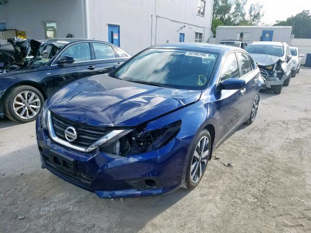 1N4AL3AP4HC290879 - 2017 NISSAN ALTIMA 2.5 BLUE photo 2