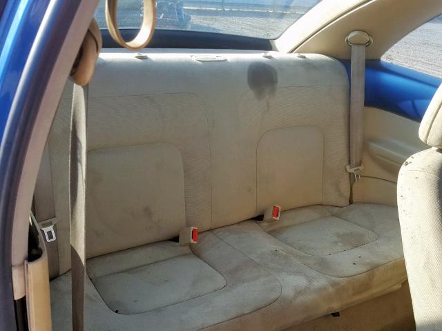 3VWBF61C8WM008952 - 1998 VOLKSWAGEN NEW BEETLE ლურჯი ფოტო 6