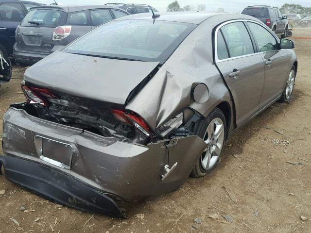 1G1ZC5EB9AF296942 - 2010 CHEVROLET MALIBU 1LT ყავისფერი ფოტო 4