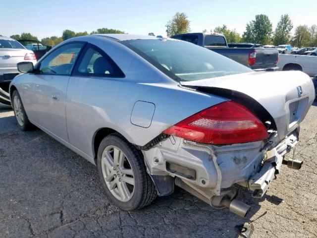 1HGCM81684A004818 - 2004 HONDA ACCORD EX SILVER photo 3