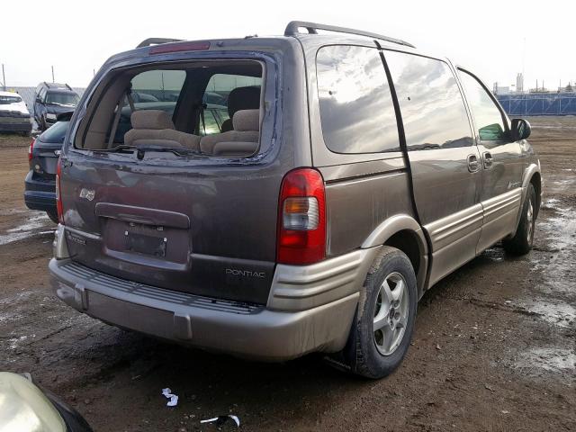 1GMDU03E34D173521 - 2004 PONTIAC MONTANA BROWN photo 4