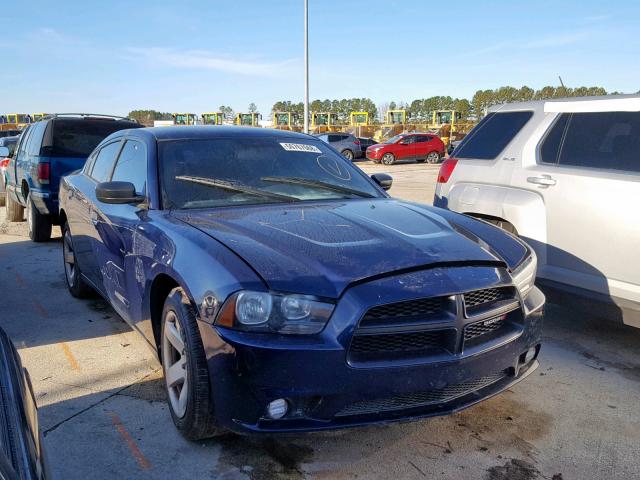 2C3CDXAG6CH278394 - 2012 DODGE CHARGER PO BLUE photo 1